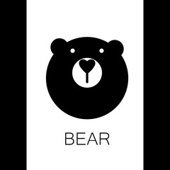 bear animal template