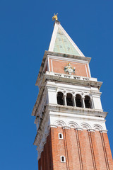 Fototapeta na wymiar San Marco bell tower, Venice, Italy