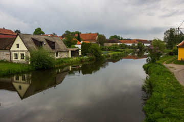 Fototapeta na wymiar River in Czech republic.