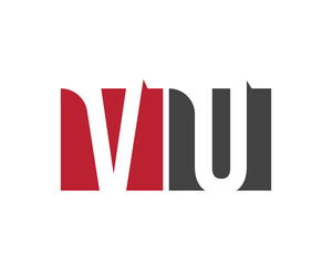 VU red square letter logo for  united, universe, university, union, ultimate