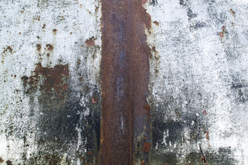Texture of old rusty wall
