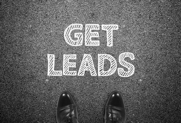 Get leads writing on ground