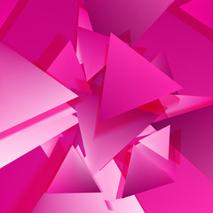 Vector Polygonal Material Design. Used opacity layers