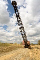 Large Excavation Industrial Machine