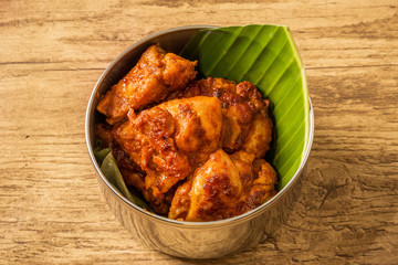 タンドリーチキン　 Gourmet of Tandoori chicken India