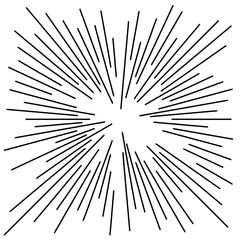 Obraz premium Abstract rays