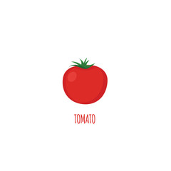 Tomato isolated single simple cartoon illustration