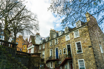 Fototapeta premium Building of downtown the historic Royal Mile