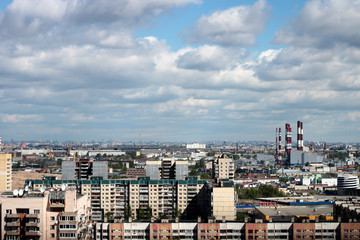 the roof of the big city