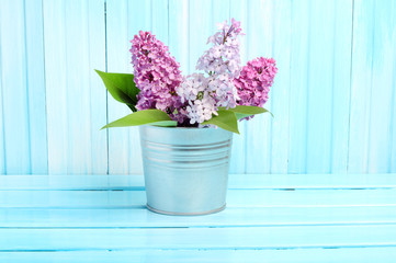 blue tone lilac purple wooden background

