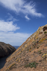 Island of Berlengas (Portugal) in the Atlantic Ocean.