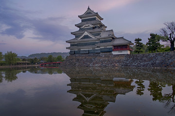 Fototapeta na wymiar Matsumoto Castle, Matsumoto city, Nagano, Japan