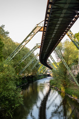 Fototapeta premium Wuppertal Schwebebahn