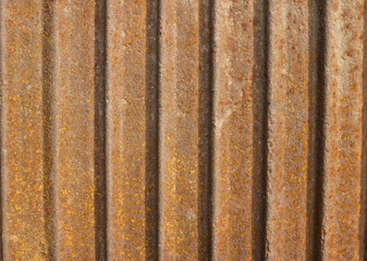 corrugated metal background