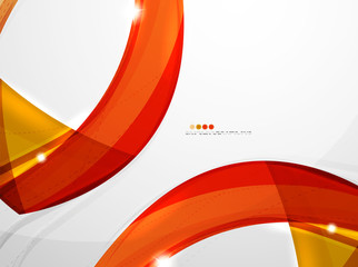 Smooth wave line abstract background