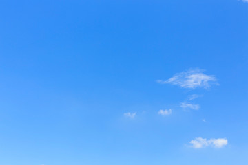 clear blue sky background