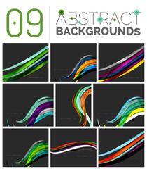 Pack of vector abstract backgrounds