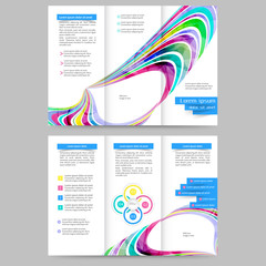 Abstract brochure template