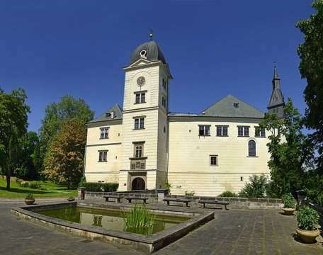 Fototapeta Turnov - State mansion Hruby Rohozec castle, Czech Republic