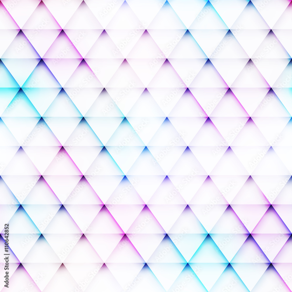 Poster abstract seamless triangle pattern.