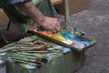 Pittore di strada 4