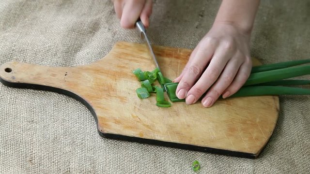 нарезка лука