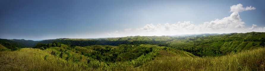 Fototapeta na wymiar Sumba Island Hills Landscape