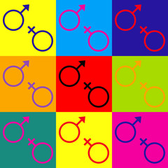 Sex symbol sign