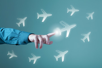 Fototapeta premium Using media application