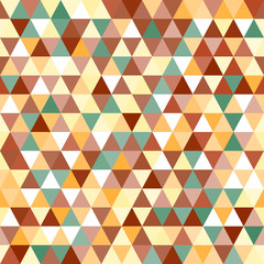 Abstract geometric triangle seamless pattern