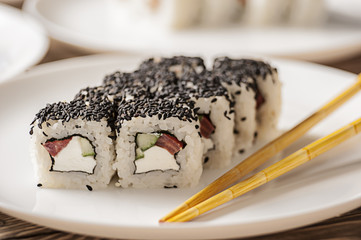 sushi rolls