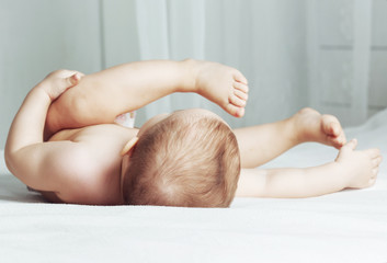 baby in bed