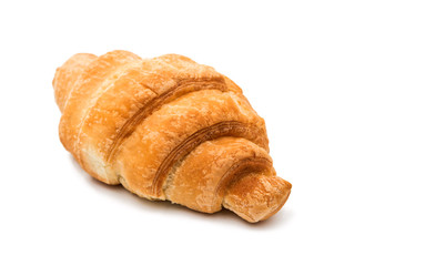 Fresh croissant isolated