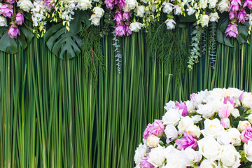 Beautiful flowers background.