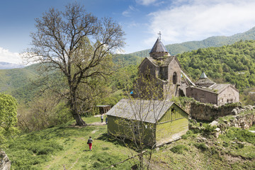 Goshavank Monastery was founded in 1188. Dilijan,Armenia.