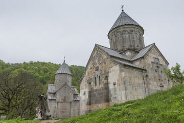 The 13th century Haghartsin monastery in Armenia.The ancient mon