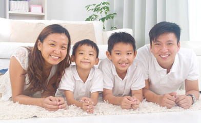 Asian family