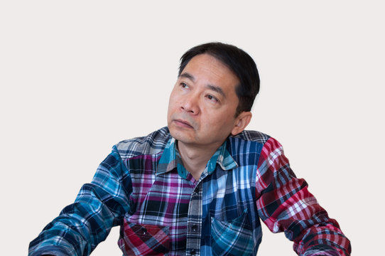 Middle Aged Guy In Anxious
