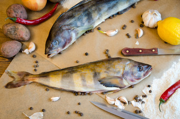 grinling fish with garlic lemon pepper