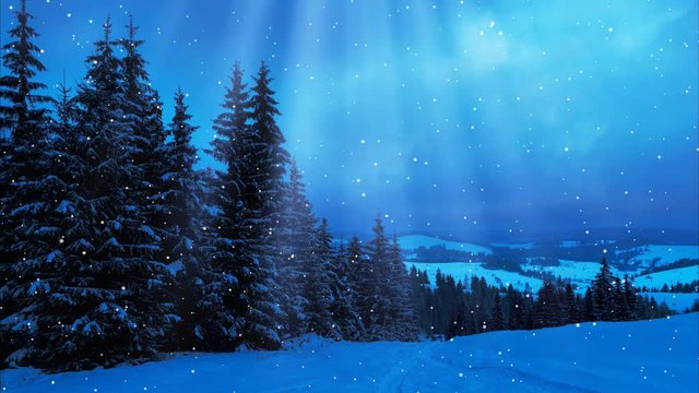 Happy New Year,Christmas,3d winter background 2017 - Powered by Adobe