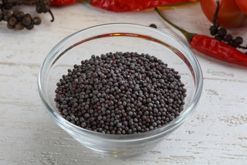 Black mustard seeds