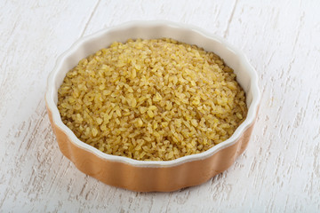 Raw bulgur