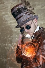 uomo fine 800 steamkpunk 