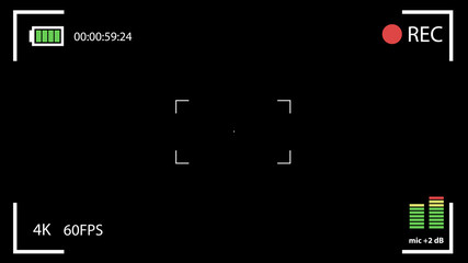 Camera viewfinder illustration