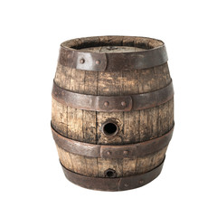 Old oak barrel