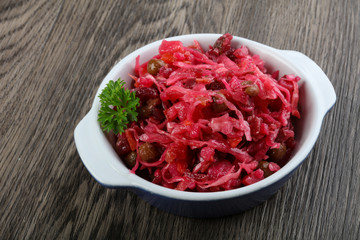 Viniagrette russian salad