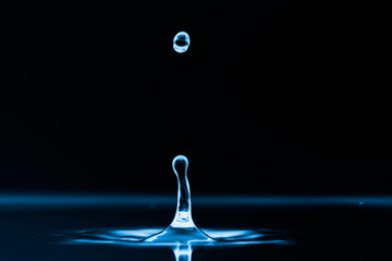 Water wave splash