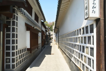 岡山倉敷美観地区