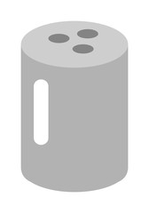Salt cellar vector illustration.