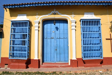 Traditionelle Haus in Trinidad